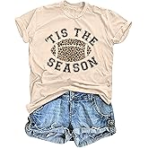 Football Shirts for Women Game Day Tshirt Sunday Football Graphic Tee Top Funday Shirt Blouse