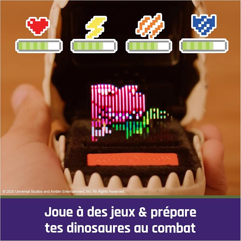 Jurassic World - 25 Dinosaures Interactifs - Compagnon Virtuel