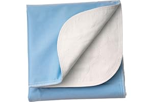 Brosive Washable Incontinence Bed Pads (72" x 36") for Adults, Kids, Dogs Waterproof and Machine Washable Large Sheet Protector with 10 Cup Absorbency