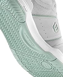 WILSON Women's Pickle Pro Sneaker, White/Surf