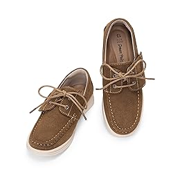 DREAM PAIRS Boys Dress Shoes Boat Shoes Slip on