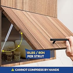 Ravinte Hardware 6 PCS Gas Struts for Cabinet 10
