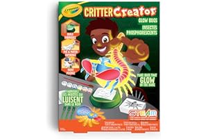 Crayola Critter Creator Glow Bugs Kit, Arts & Crafts