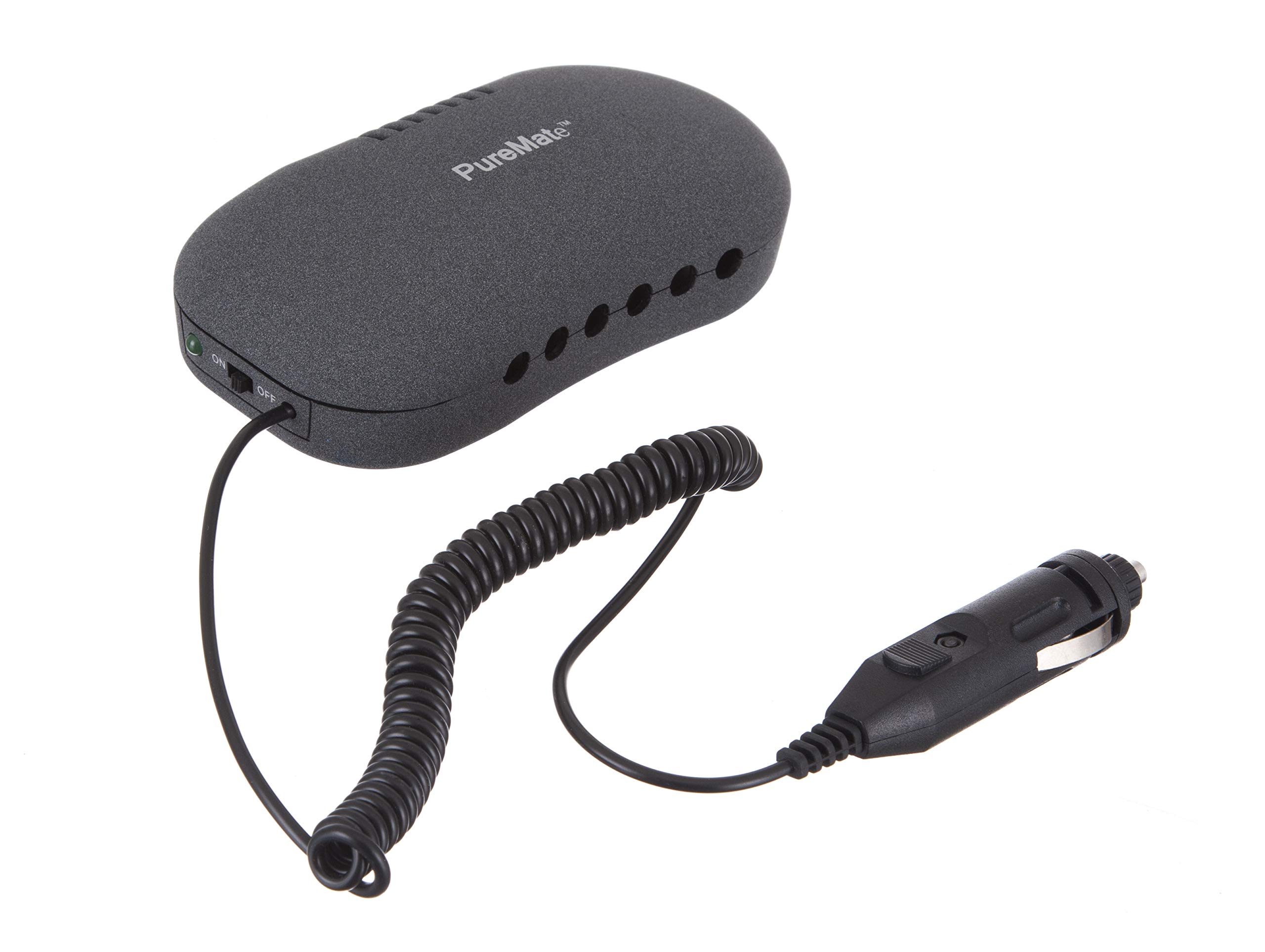 PureMate Ionic Air Purifier & Ioniser for Car - Removes Airborne, Allergens, dust Pollen, Asthma Allergies, Dust, Mold, Pets, Smokers, Eliminates all Germs