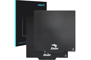 Creality Ender 3 Build Plate 2PCS 235 * 235mm Soft Magnetic 3D Printer Bed PC Coating 3D Printer Mat for Ender 3/Ender3 V2/En
