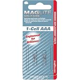 Maglite Replacement Lamps for Solitaire 1-Cell AAA Flashlight, 2 pk