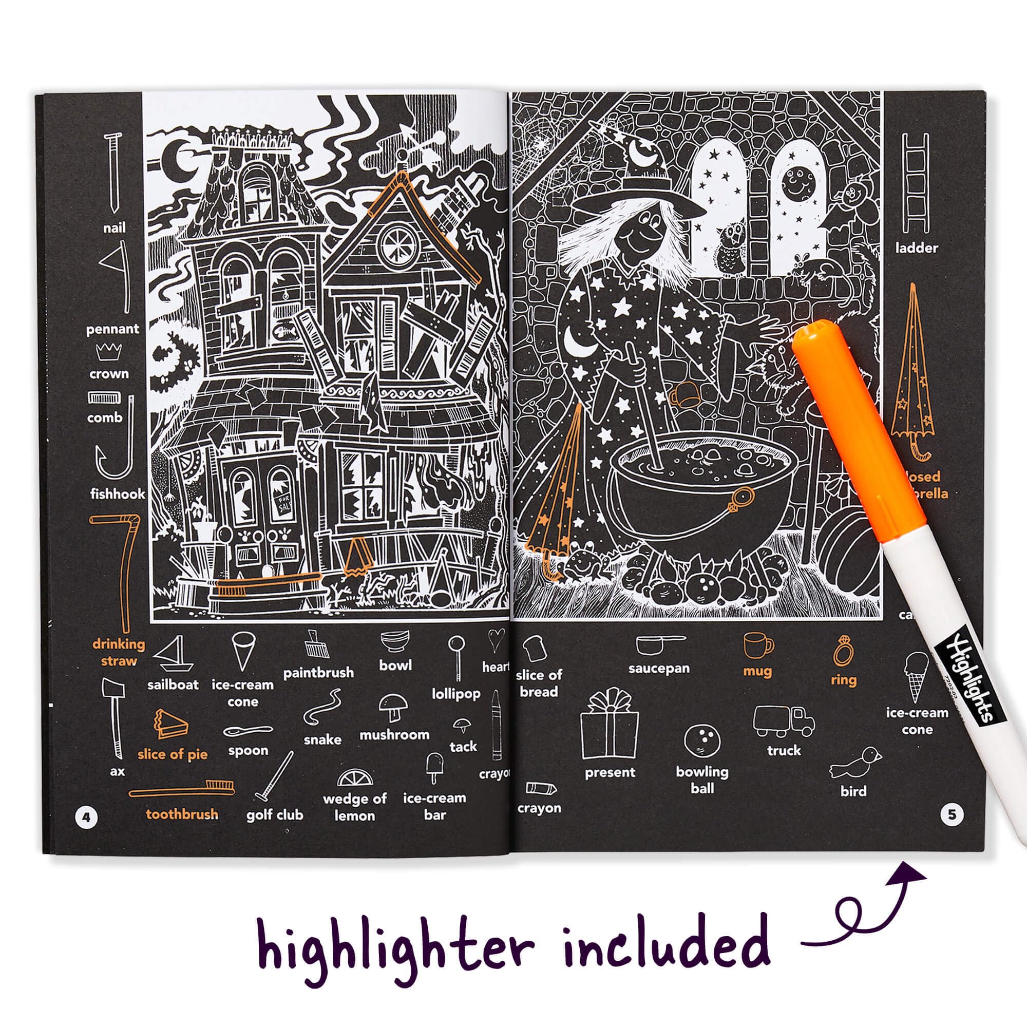 Halloween Hidden Pictures Puzzles to Highlight: Halloween Coloring & Activity Book with Over 300 Hidden Objects to Find (Highlights™ Hidden Pictures® Puzzles to Highlight Activity Books) Halloween Hidden Pictures Puzzles to Highlight: Halloween Coloring & Activity Book with Over 300 Hidden Objects to Find (Highlights™ Hidden Pictures® Puzzles to Highlight Activity Books) Paperback