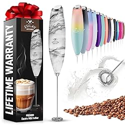 Zulay Powerful Milk Frother With Upgraded Titanium