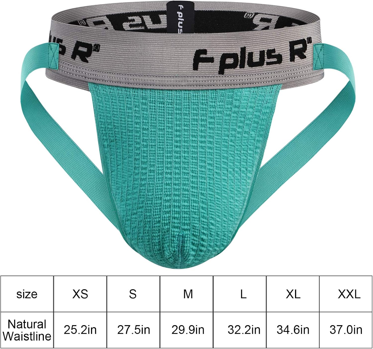 F plus R 2 Inch Waistband Men's Athletic Supporter Jockstrap at  Men’s Clothing store