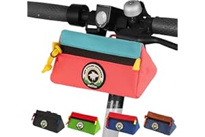 Vortika Bike Handlebar Bag,Kids Bicycle Front Basket Pack,Waterproof Bikes Bag,Small Bicycle Handle Bar Bag for Boys Girls Men Women