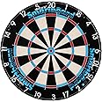 Unicorn Smartboard Bristle Dartboard - Bristle Board with Bluetooth LE Technology - 6 Steel-Tip Darts Included - 12 Players - Multiple Game Options - Online and Solo Play with Scorebuddy App