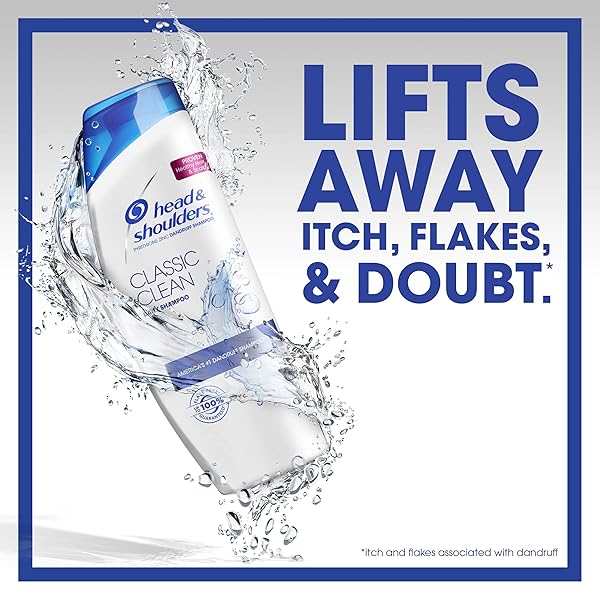 HEAD AND SHOULDERS CLASSIC CLEAN ANTI-DANDRUFF SHAMPOO 8.45 FL OZ