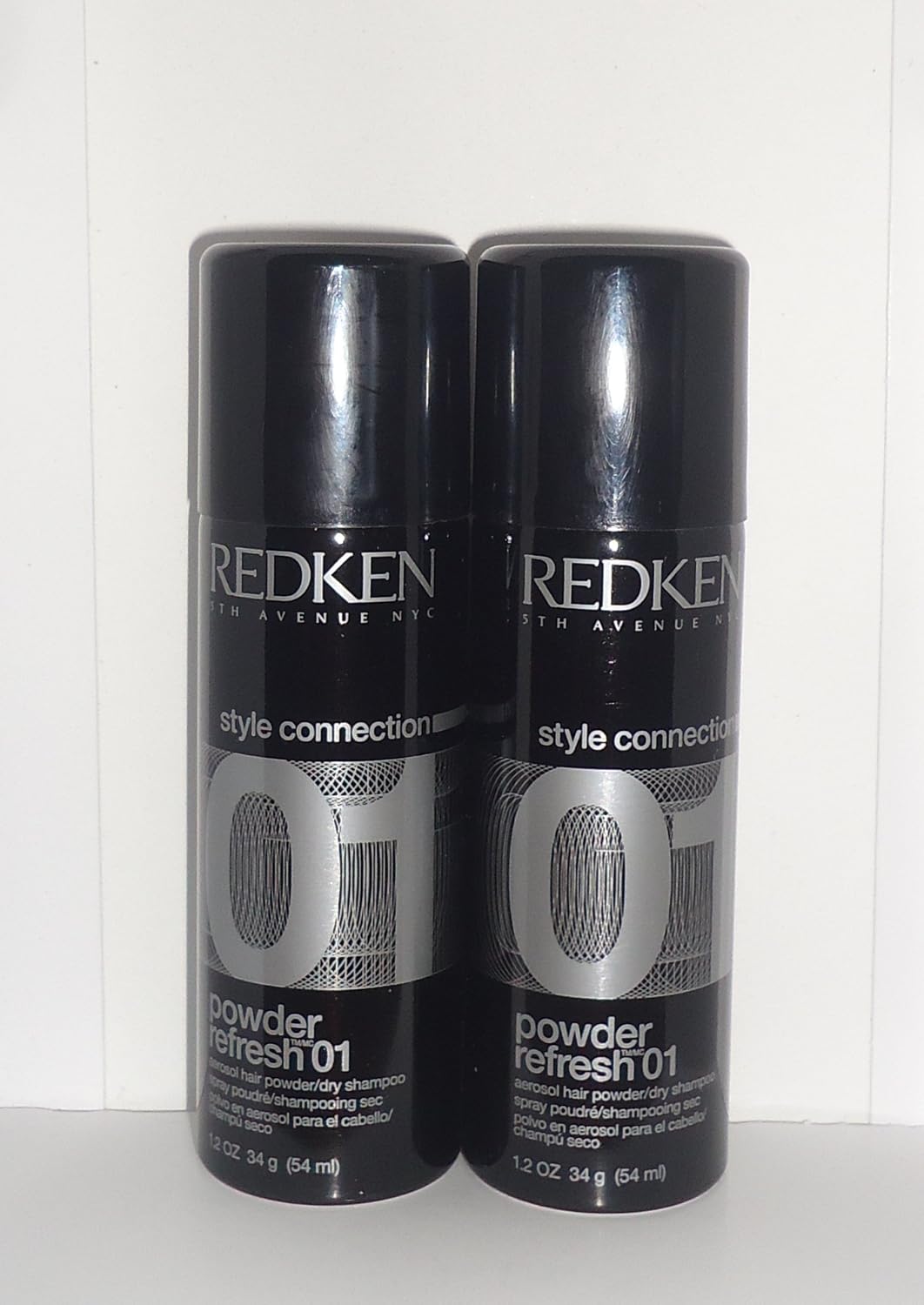 Redken Refresh 01 Aerosol Hair Powder Dry Shampoo 1.2oz (Pack of 2) Beauty