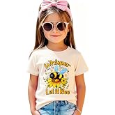 Funnycokid Toddler Girls Graphic T-Shirt, Short Sleeve Tee, 2-8 Years | Colorful Cute graphic tees for girls short sleeves suit school, play, parties or gifts
