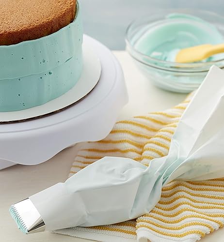 Wilton Cake Decorating Tip Set (55-Piece) and 16-Inch Decorating