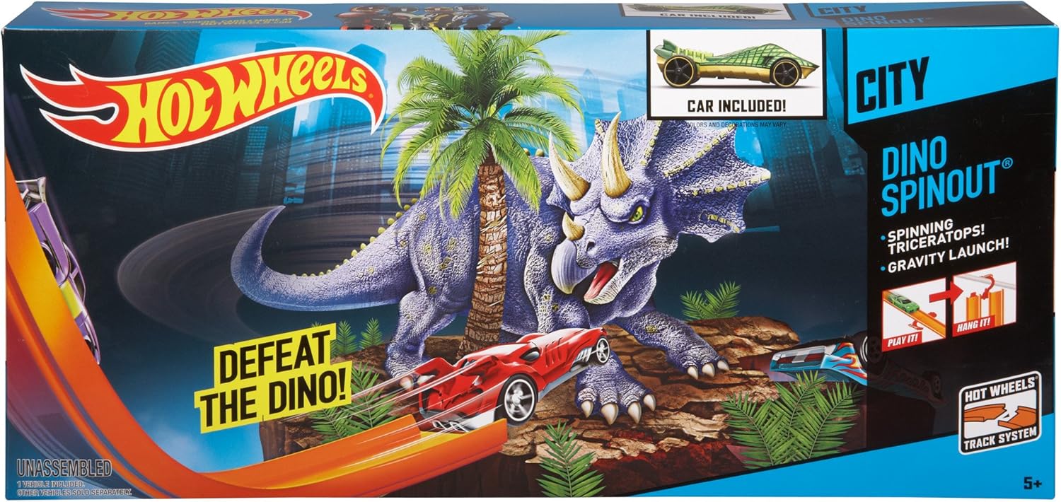 hot wheels dino spinout