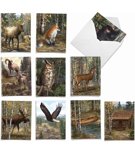 The Best Card Company Elegant Flowers - 20 Assorted Boxed Mother's Day Note Cards With Envelopes (4 X 5.12 Inch) - Script Sentiments AM4175MDG-B2x10