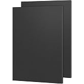 KAITELA Black ABS Plastic Sheet 18" x 24" x 1/4" Thick (6mm), Pack of 2 | Thermoplastic; Moldable; Rigid; Textured &amp; Smooth Surface; for Craft Project, Robotics Competition