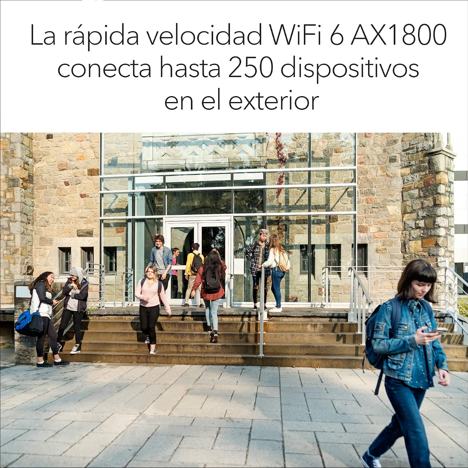 NETGEAR Outdoor WiFi Extender (WAX610Y), Outdoor Wireless Access Point, WiFi 6 Dual-Band AX1800 Speed, Up to 250 Devices - Image 3