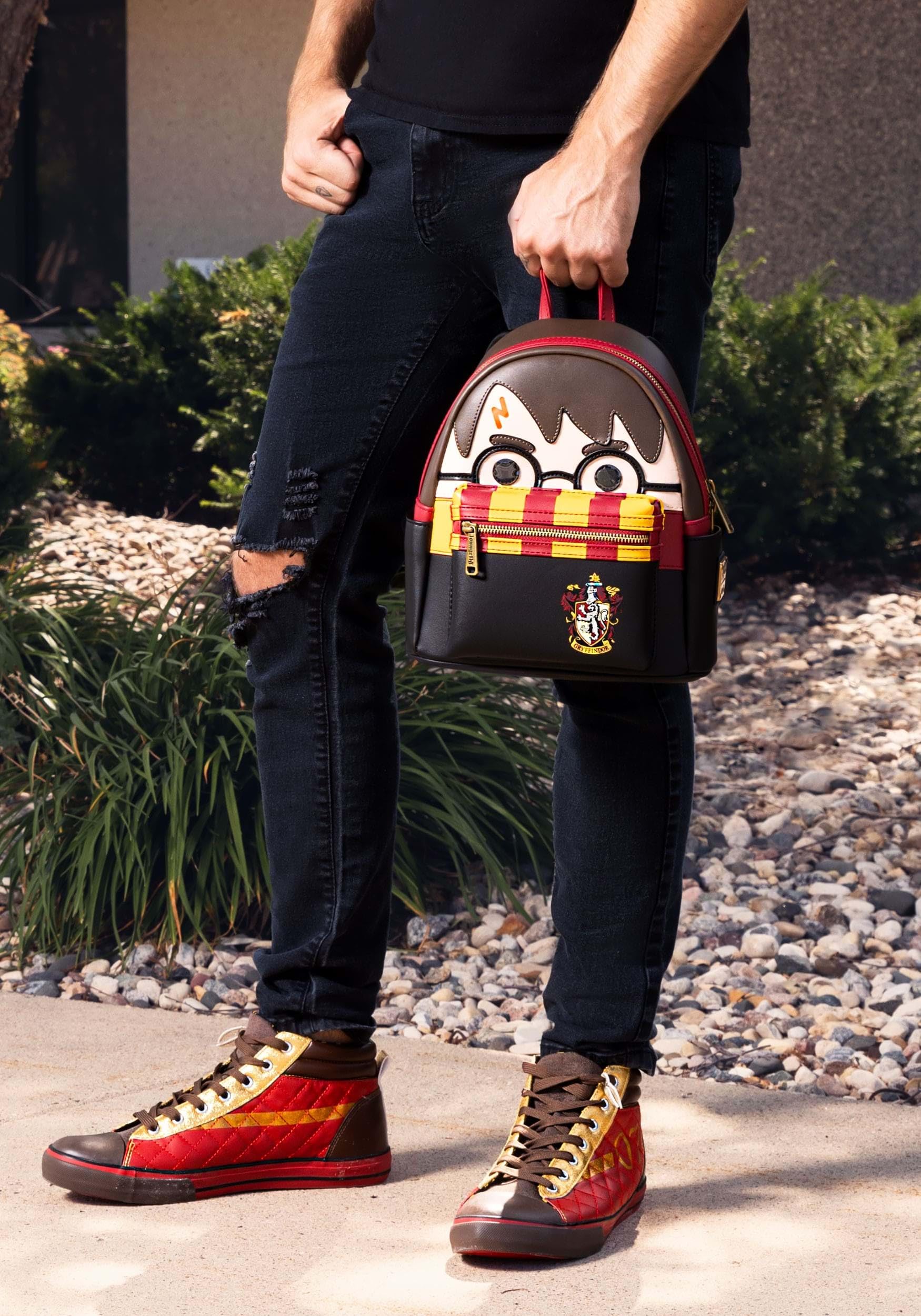 Loungefly Harry Potter Face Mini Backpack