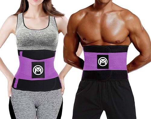 Moolida Waist Trainer Belt for Women or Men Waist Trimmer Workout