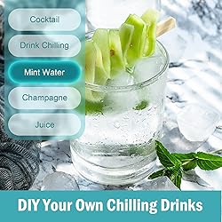 Ice Cube Trays for Freezer - 3 Pack 42 Cubes, Easy