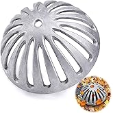 MILEGI Floor Sink Strainer Heavy Duty Aluminum Dome Sink Drain Strainer Floor Drain Cover for Kitchen, Restaurant, Bar, Buffe