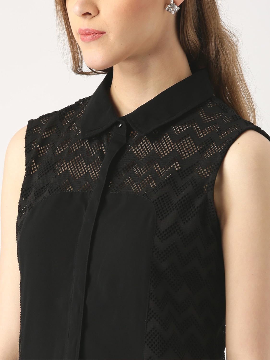 marie claire women's a-line dress (mc264--xl, black, x-large)