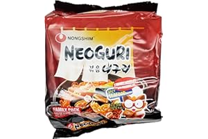 Nongshim neoguri stir-Fry Spicy Seafood Flavor 4 Servings (4x137g)