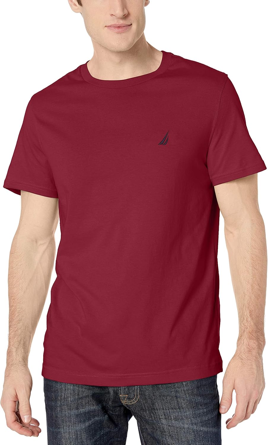 Nautica Men's Short Sleeve Solid Crew Neck T-Shirt | 