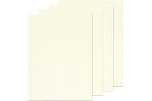 YURDON Aida Cloth 14 Count Cross Stitch Fabric 12 by 18 Inch,4 Pieces (4Ivory)