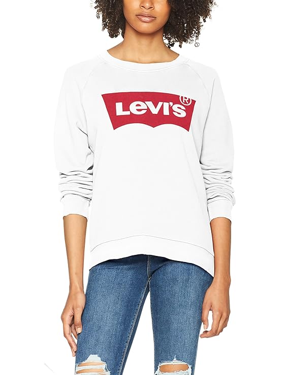 Levi's Women's Relaxed Graphic Crew Sweatshirt: Levi's: Amazon.co.uk ...