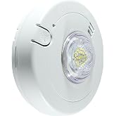 BRK 120V AC/DC 2-IN-1 SMOKE &amp; LED STROBE ALARM WITH 10-YEAR SEALED LITHIUM BATTERY BACKUP