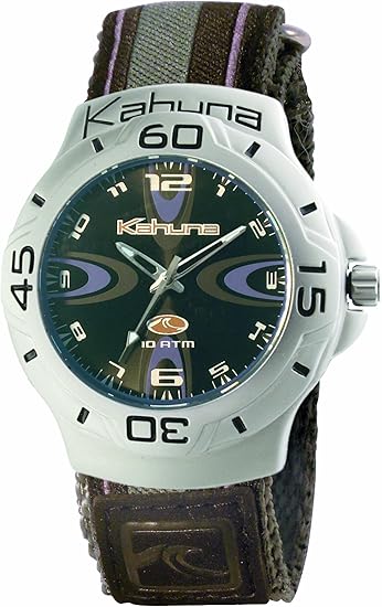 digital watch with velcro band