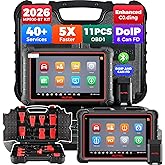 Autel MaxiPRO MP900-BT KIT Scanner: 2026 Same as MS906 Pro MS906 MAX MK908 w/OE C0ding, 3000+ Test, 40+ Service, 150+ Makes, Up of MP900-BT MP900BT w/ 200 Bucks 11 PCS OBD Cables, CAN FD &amp; FCA SGW