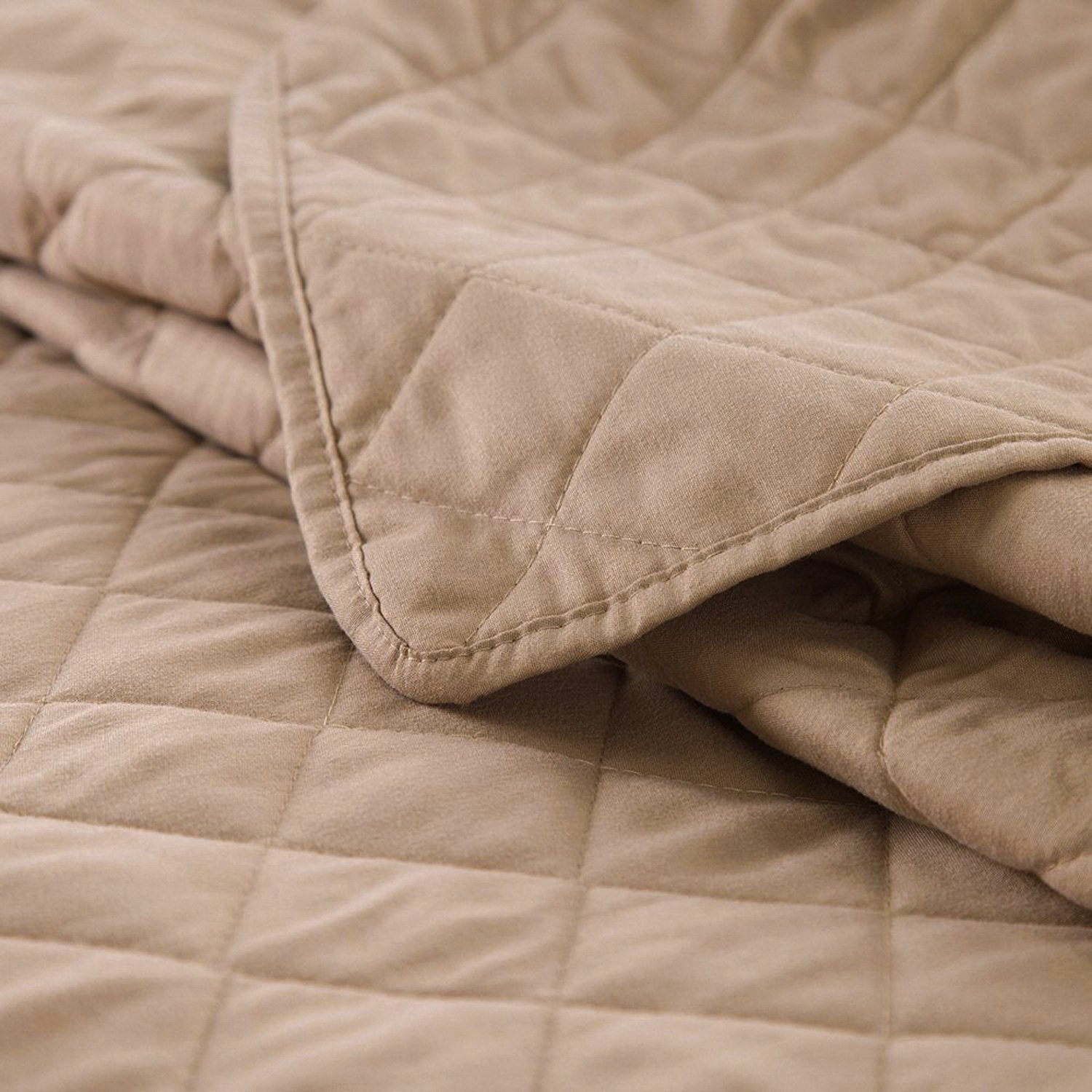 Quilt Set Solid Camel Full/Queen(86\