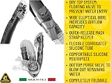 Cressi Big Eyes Alpha Ultra Dry Combo Black/Black Mask Snorkel UD view 7