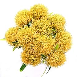 CATTREE Artificial Dandelion Flowers, Plastic