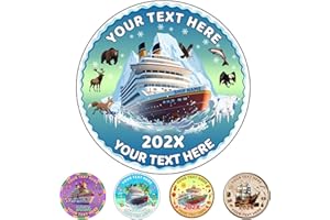 Custom Alaska Cruise Door Magnets Cruise Essentials Personalized Name Year Cruise Door Decorations Magnetic Customized Ship D