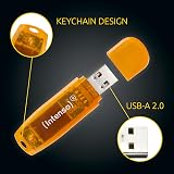 Intenso 64GB USB 2.0 Flash Drive Rainbow Orange - view 5