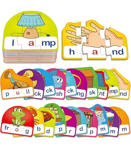 CVC Phonics Turntable – Juego Educativo De Aprendizaje De Lectura Con Lista De Palabras, Girador De Fonética, Instrumento Para Enseñar Inglés, Tamaño 21 X 28,2 Cm, Regalo Para Niños