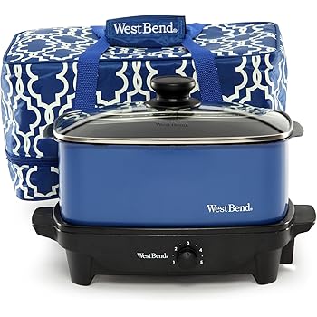 Amazon.com: West Bend 84915B Versatility Slow Cooker with Insulated