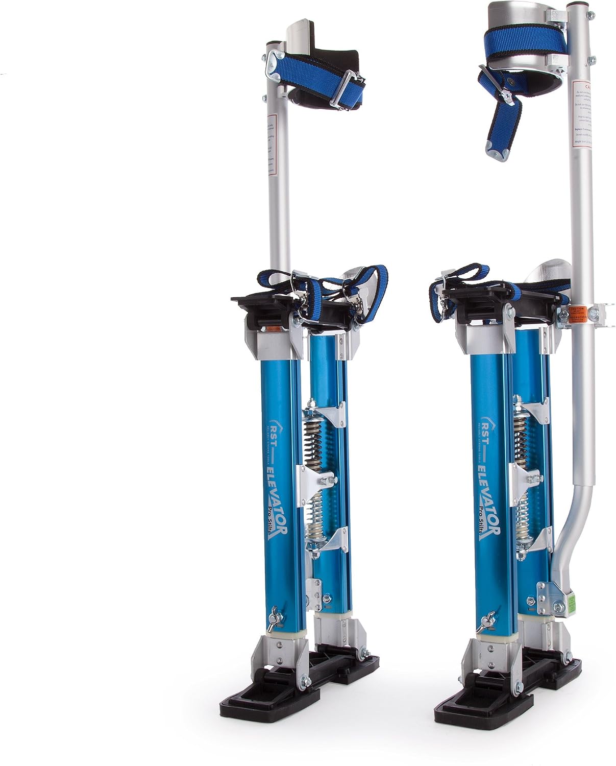 RST RTR1830E Elevator Pro Aluminium Stilts, Silver/Blue, 18-30-Inch, 18 - 30-Inch