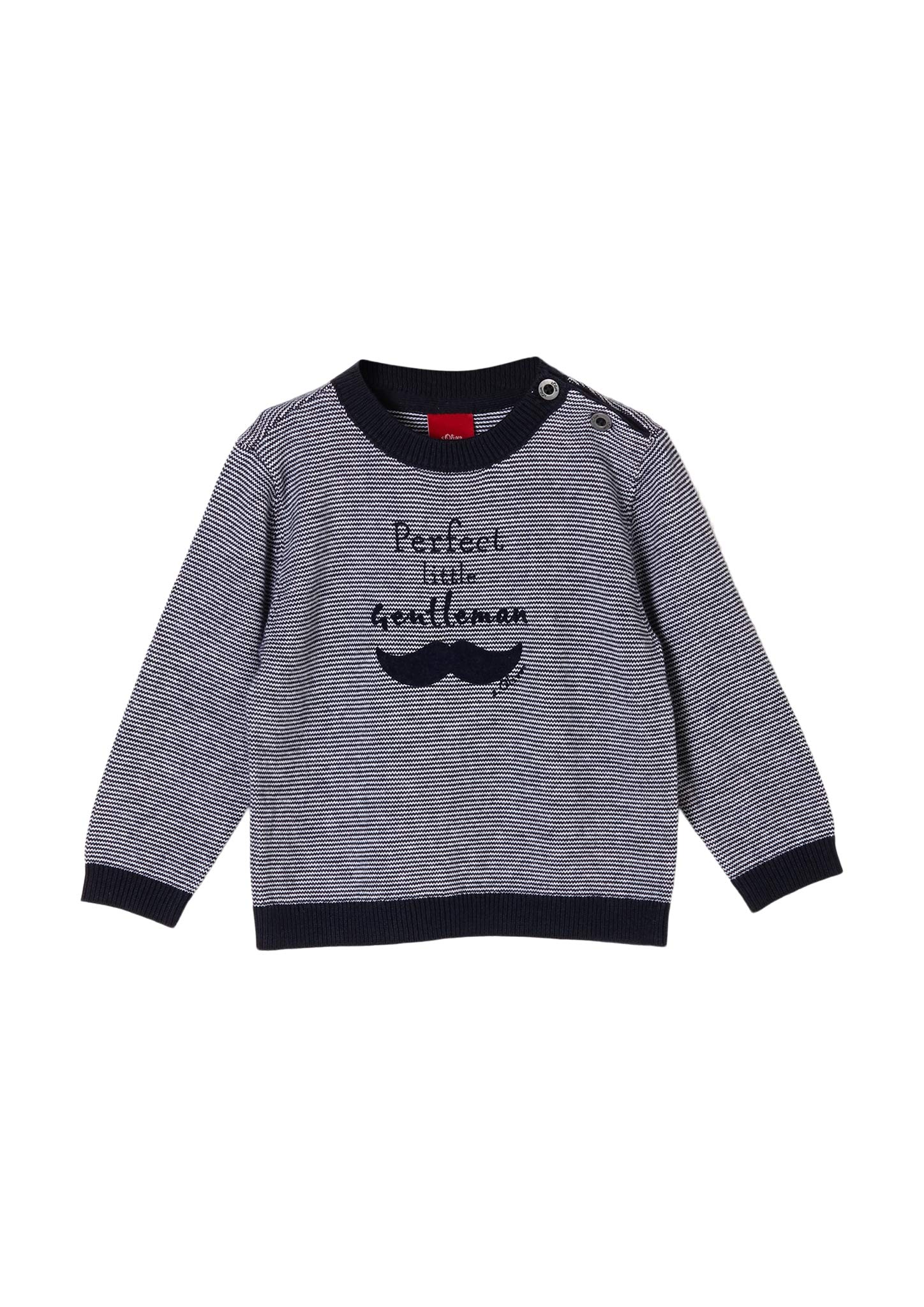 s.Oliver Unisex_Baby 405.10.011.17.170.2062137 Sweater, Black, 6-9 Months