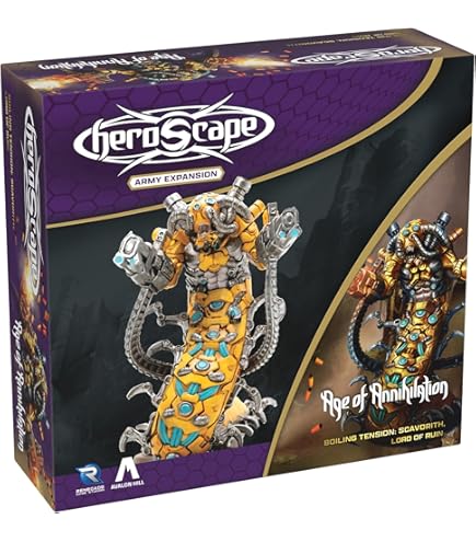 Heroscape: Hellforge Mandukor Army Expansion – Strategisches Tabletop-Spiel Mit Miniatur