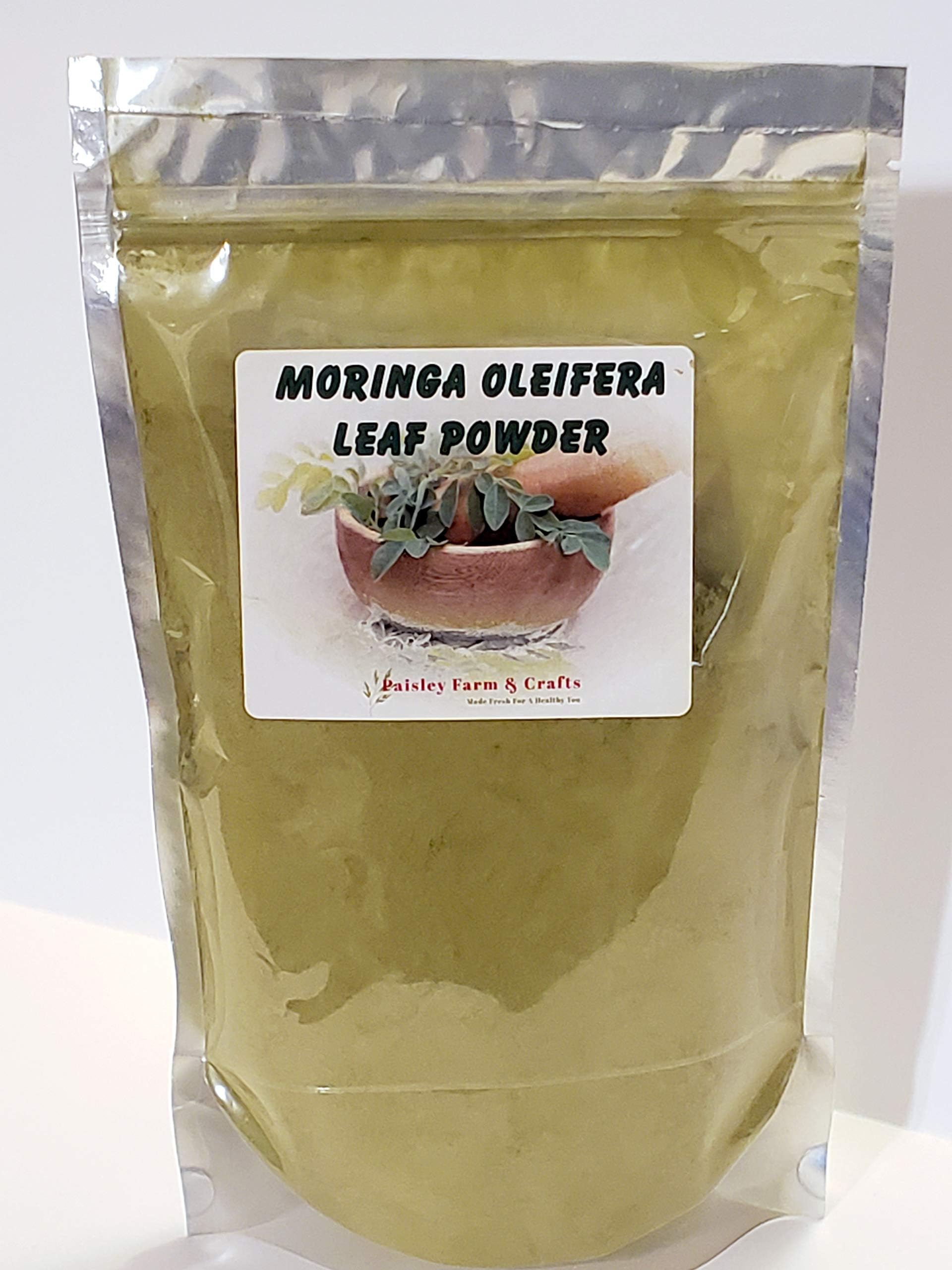Moringa Malunggay Leaf Powder - Made Fresh On Demand! - Pack-Sizes (2 Lbs)