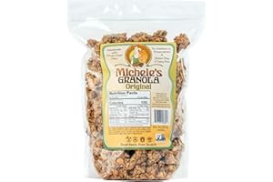 MICHELE’S GRANOLA Michele's Granola Original, Handmade, Whole Grain, Vegan, Gluten-Free & Non-GMO, 36oz Resealable Bag