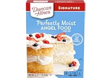 Duncan Hines Signature Perfectly Moist Angel Food Cake Mix, 16 oz
