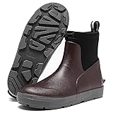 CKWLXQY Men's Deck Boots,Ankle Rubber Rain boots