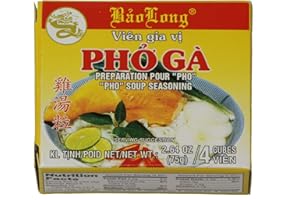 BAO LONG PHO Spice Cubes Chicken Flavor Soup Seasoning (3-Packs)